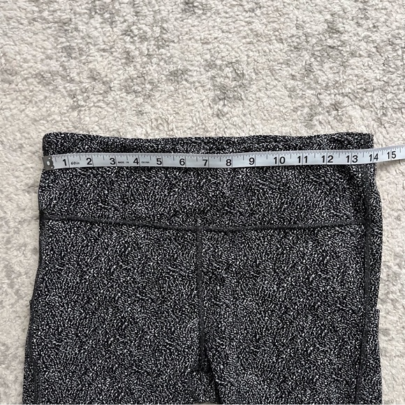 Athleta Ultimate Stash Textured 7/8 Tight Athletic Legging Black Splatter Large - Picture 10 of 12